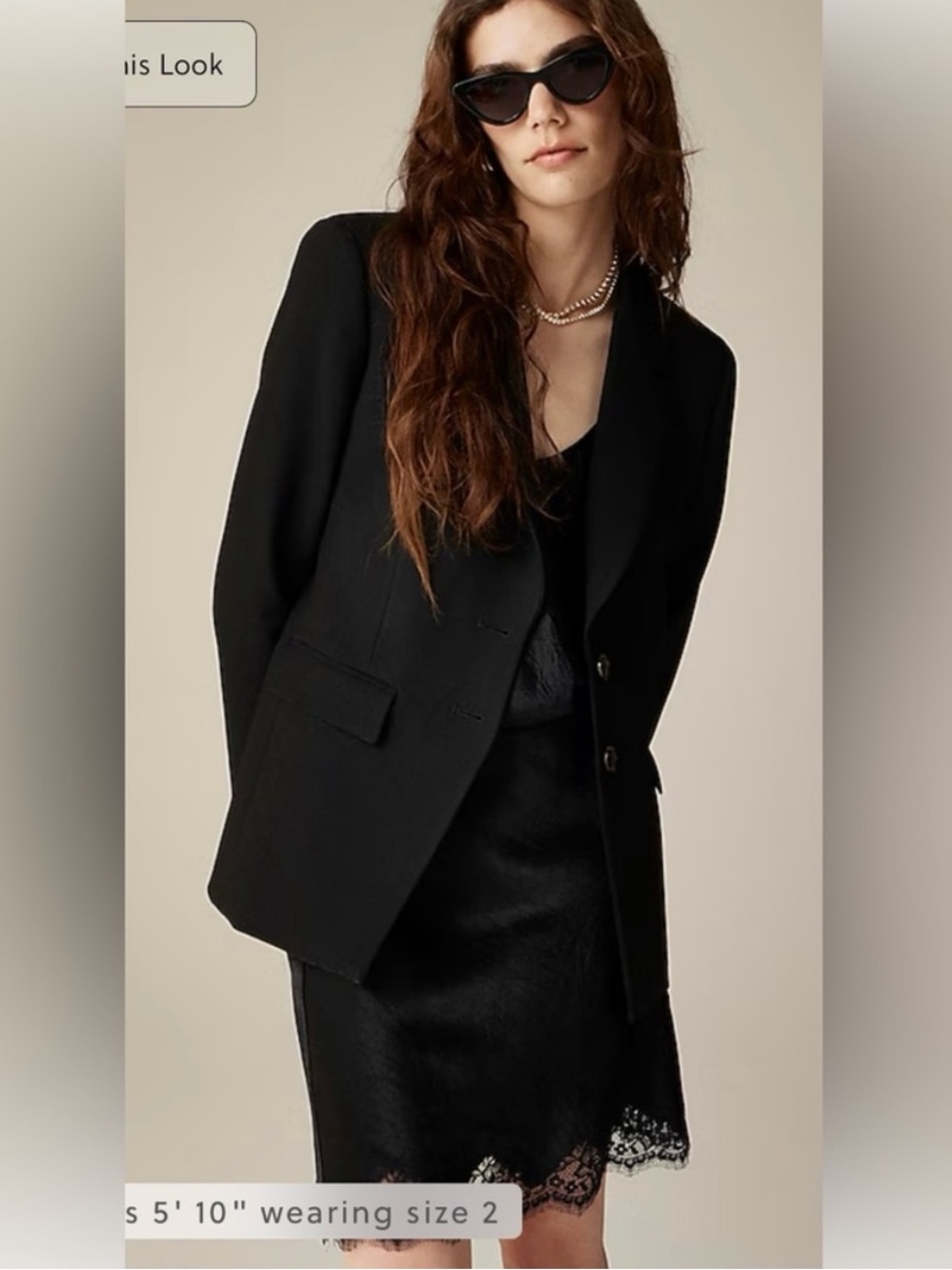J.Crew Madelyn blazer in four-season stretch NWT Size 18 Black $258 Women’s